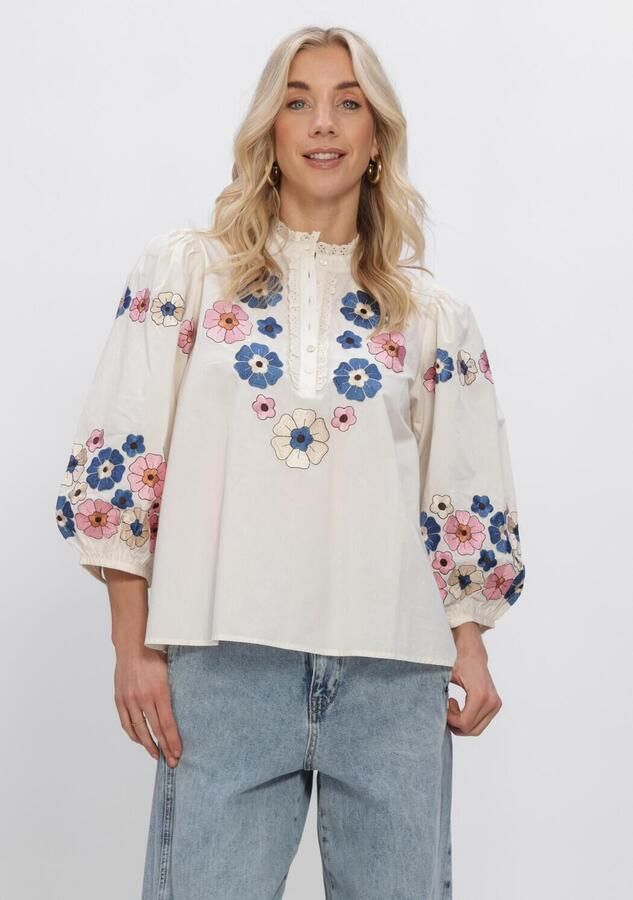 ANTIK BATIK Dames Blouses Amantina Blouse Gebroken Wit