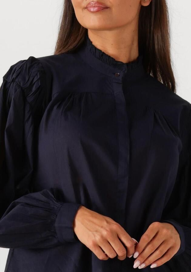 ANTIK BATIK Dames Blouses Ange Blouse Donkerblauw - Foto 2