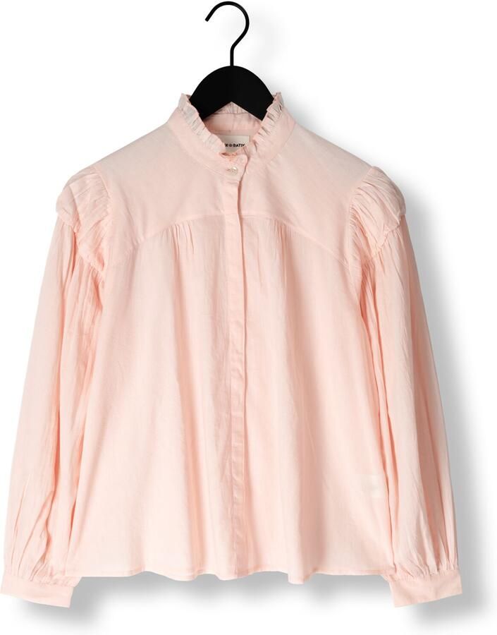 ANTIK BATIK Dames Blouses Ange Blouse Lichtroze