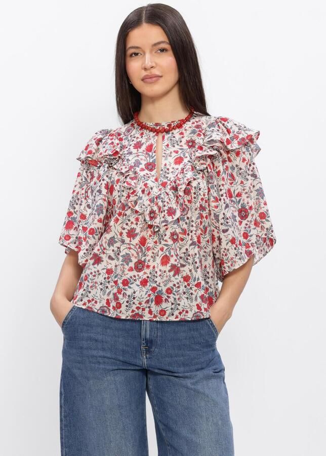 ANTIK BATIK Dames Blouses Annie Tee Multi
