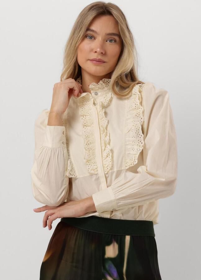 Antik batik Bohemian Charlotte Blouse Beige Dames - Foto 4