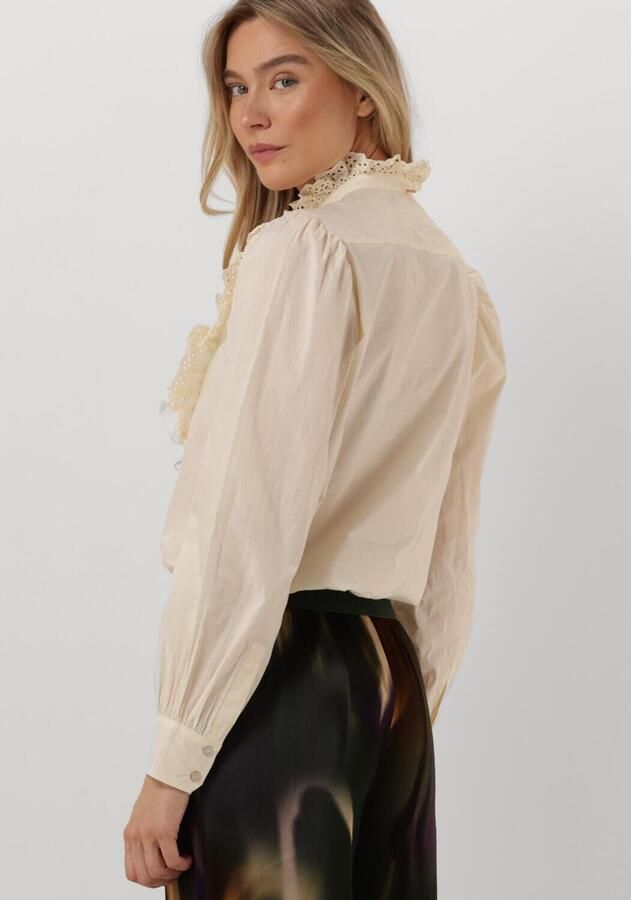 Antik batik Bohemian Charlotte Blouse Beige Dames