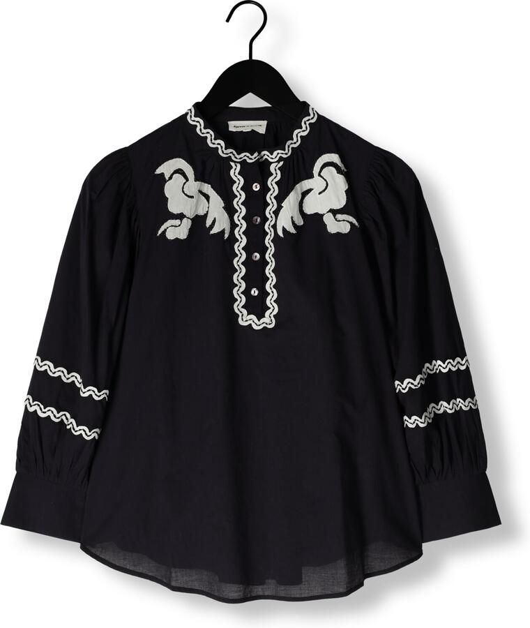 ANTIK BATIK Dames Blouses Dali Blouse Donkerblauw