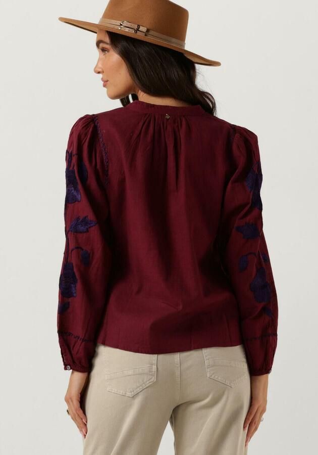 ANTIK BATIK Dames Blouses Isla Blouse Bordeaux - Foto 2