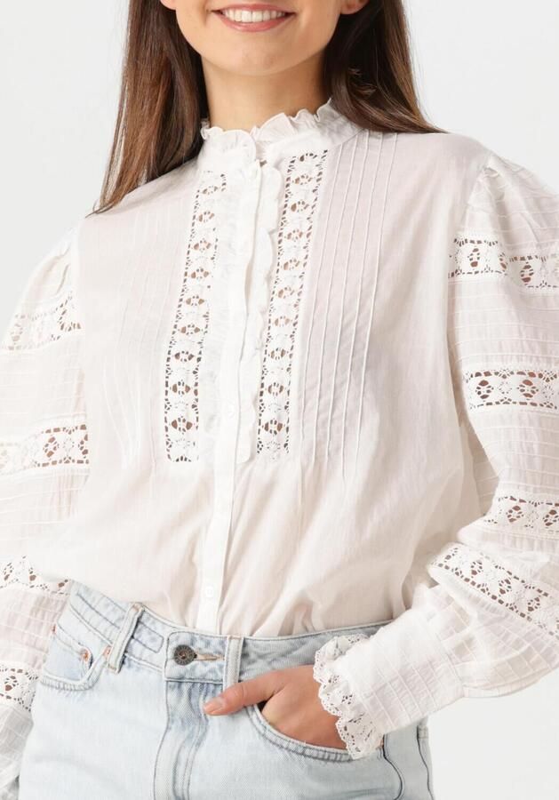 ANTIK BATIK Dames Blouses Lena Blouse Wit - Foto 2