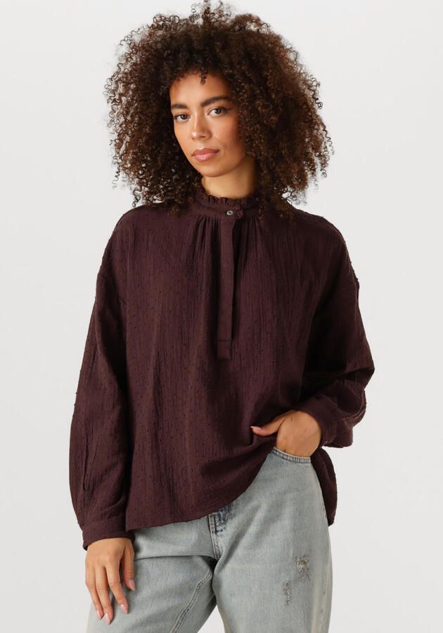 ANTIK BATIK Dames Blouses Mathilde Blouse Bordeaux - Foto 4
