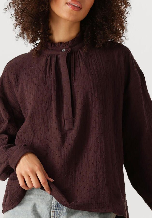ANTIK BATIK Dames Blouses Mathilde Blouse Bordeaux - Foto 2
