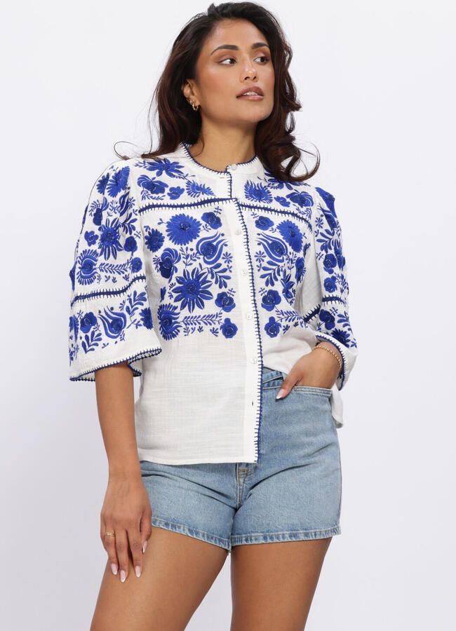 ANTIK BATIK Dames Blouses Matias Blouse Wit