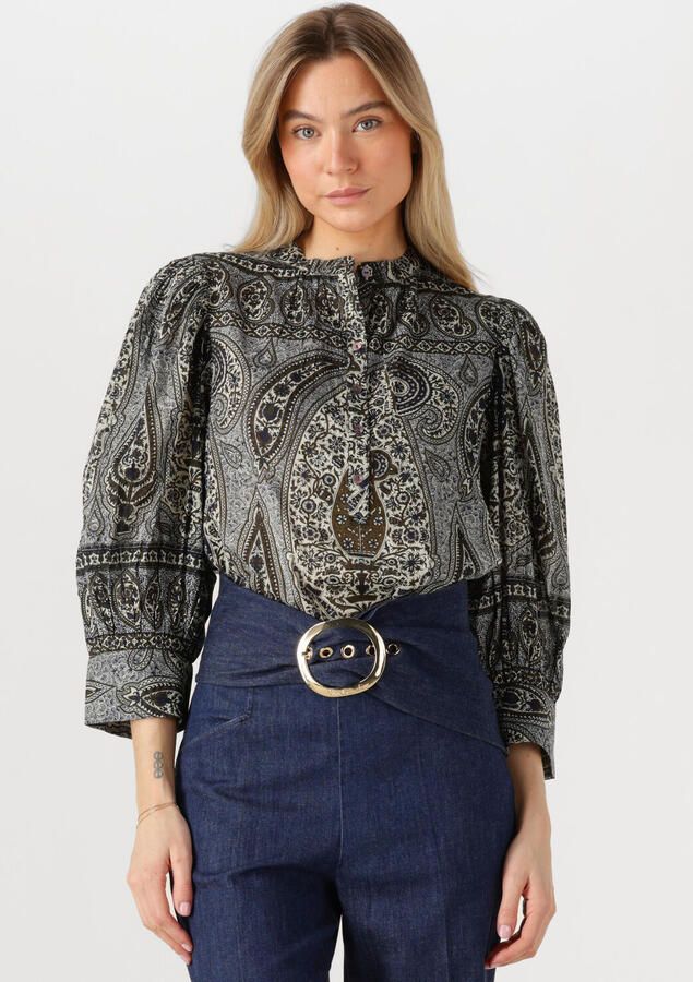 ANTIK BATIK Dames Blouses Taya Blouse Zwart - Foto 4
