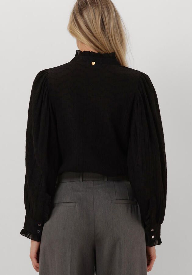ANTIK BATIK Dames Blouses Yvette Blouse Zwart - Foto 2