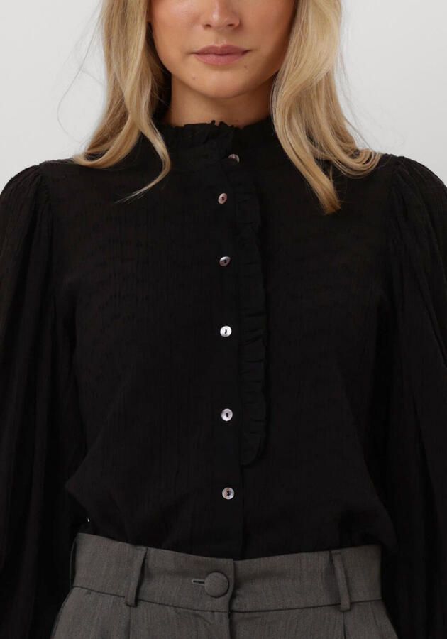 ANTIK BATIK Dames Blouses Yvette Blouse Zwart - Foto 3