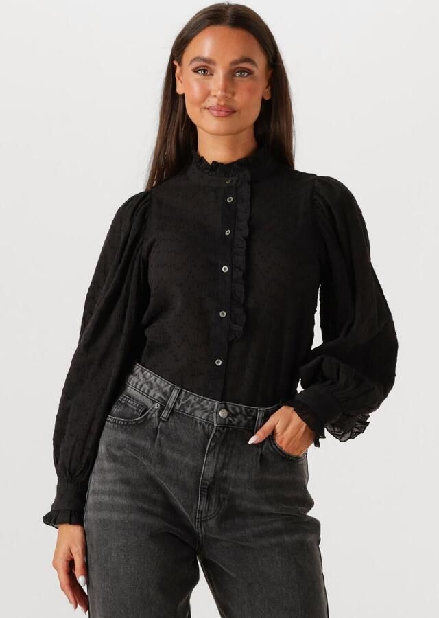 ANTIK BATIK Dames Blouses Yvo Blouse Zwart - Foto 4