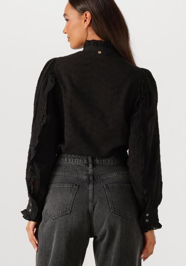 ANTIK BATIK Dames Blouses Yvo Blouse Zwart - Foto 2