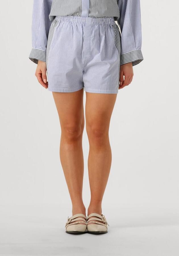 ANTIK BATIK Dames Broeken Martin Short Blauw - Foto 4