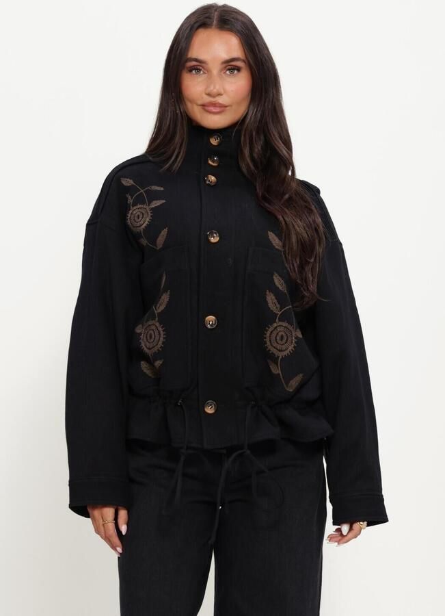 ANTIK BATIK Dames Jassen Aristide Jacket Zwart