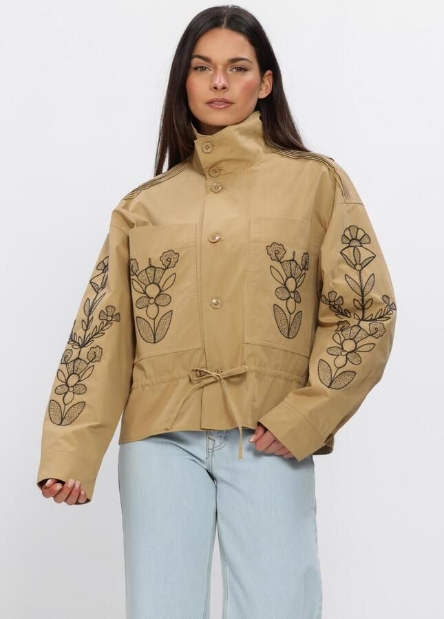 ANTIK BATIK Dames Jassen Maria Jacket Camel
