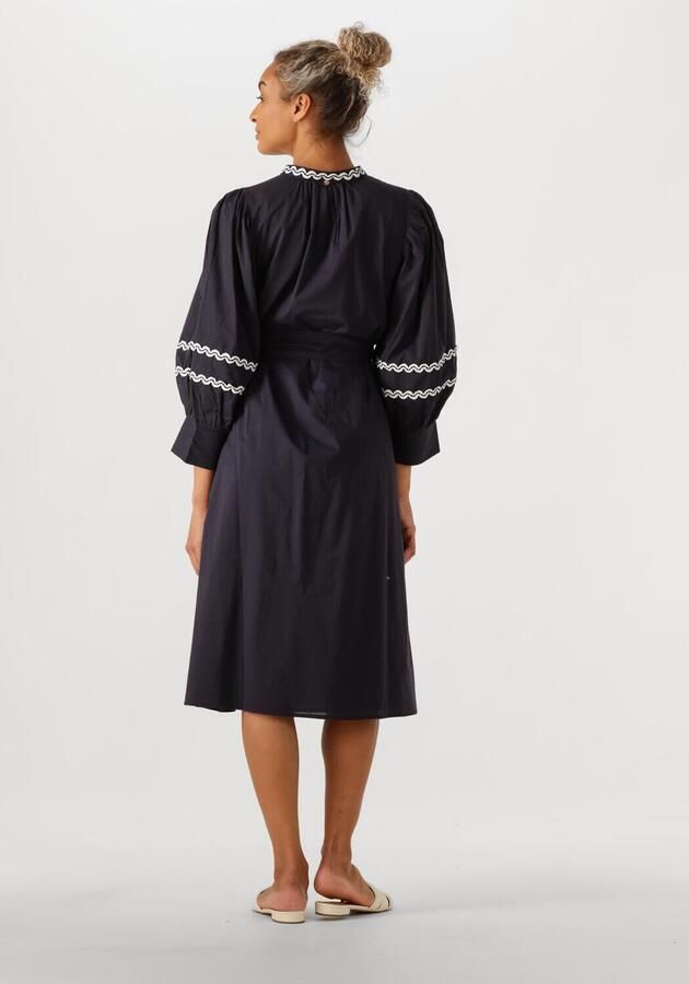 ANTIK BATIK Dames Jurken Dali Dress Donkerblauw - Foto 2