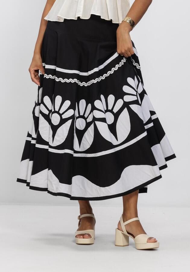 ANTIK BATIK Dames Rokken Cadix Skirt Zwart