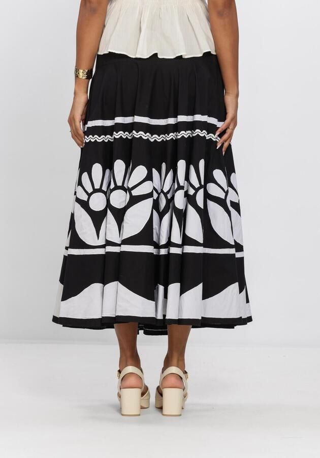 ANTIK BATIK Dames Rokken Cadix Skirt Zwart - Foto 2