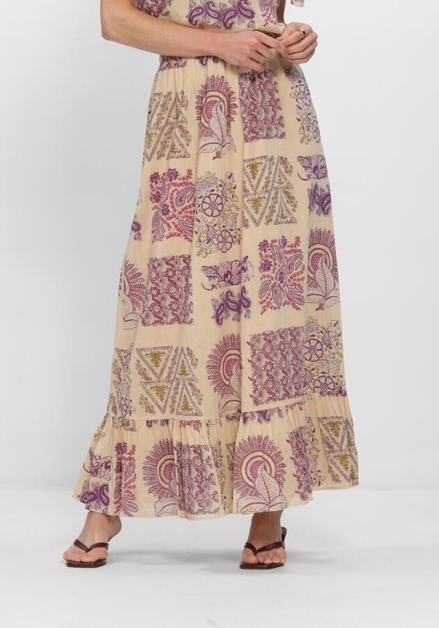 ANTIK BATIK Dames Rokken Jane Skirt Creme