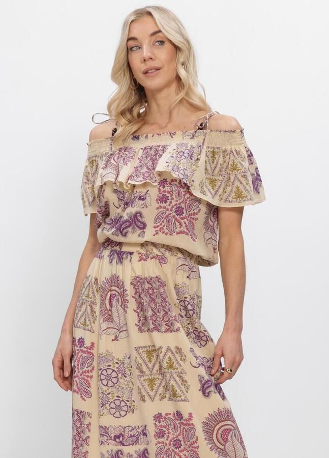 ANTIK BATIK Dames Tops & T-shirts Jane Top Creme