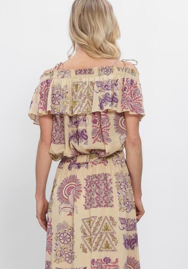 ANTIK BATIK Dames Tops & T-shirts Jane Top Creme - Foto 3