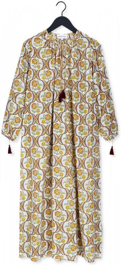 Antik Batik Gele Maxi Jurk Tanissa Dress