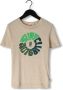 AO76 Jongens Polo's & T-shirts Mat T-shirt Surfclub Beige - Thumbnail 1