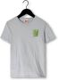 AO76 Jongens Polo's & T-shirts Mat T-shirt Lemonade Blauw - Thumbnail 1