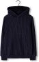 AO76 Jongens Truien & Vesten Clyde Hoodie Striped Sweater Donkerblauw - Thumbnail 1