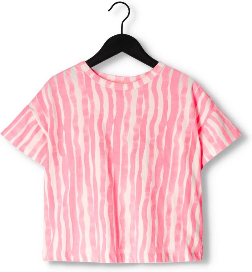 AO76 Meisjes Tops & T-shirts Kenza T-shirt Stripes Oranje