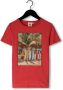 AO76 Jongens Polo's & T-shirts Mat T-shirt Boards Rood - Thumbnail 1