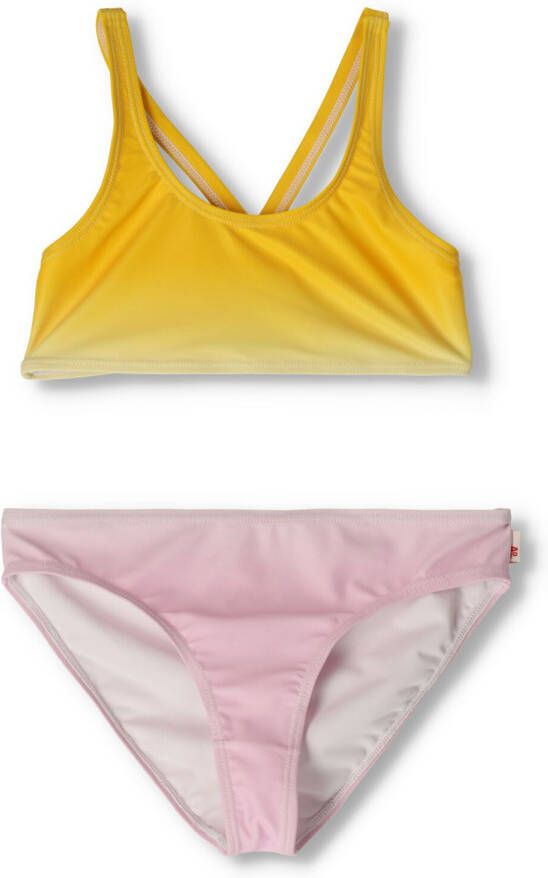 AO76 Meisjes Zwemkleding Dara Bikini Tye Dye Roze