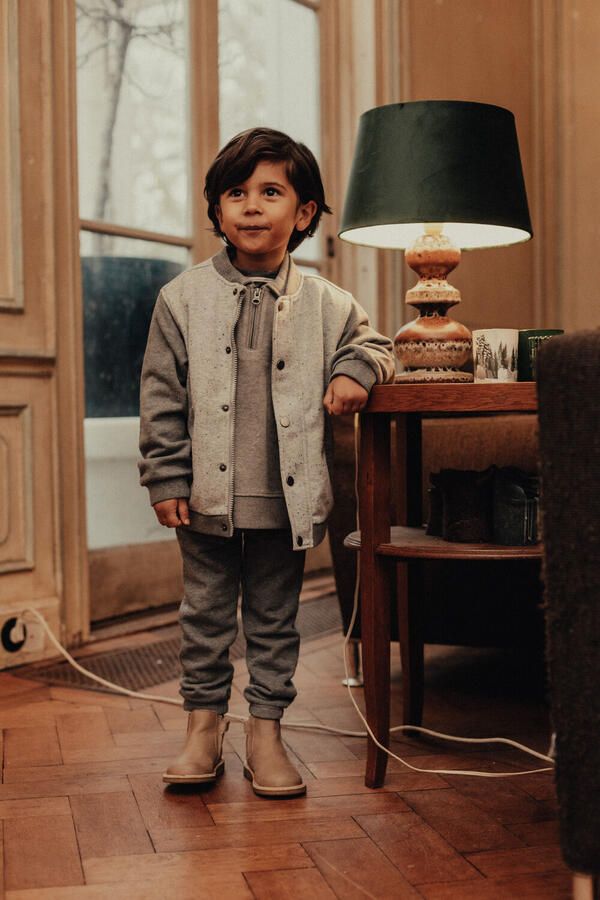 BAJE STUDIO Jongens Jassen Morrens Lichtgrijs - Foto 2