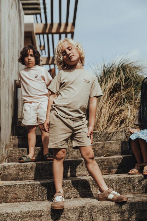 BAJE STUDIO Jongens Polo's & T-shirts Duke Beige - Foto 3