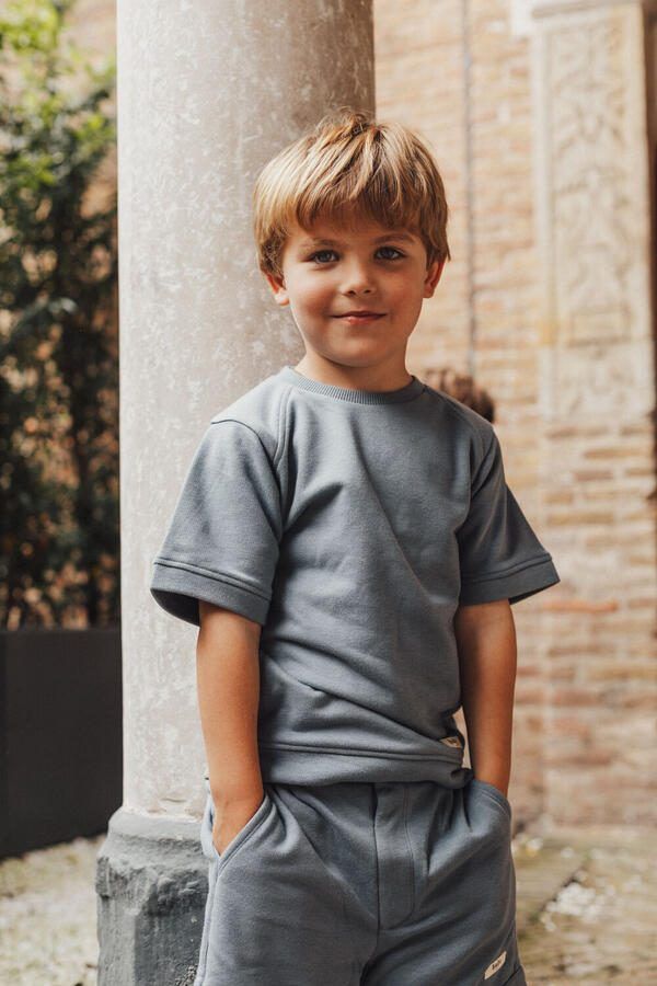 BAJE STUDIO Jongens Polo's & T-shirts Mylo Donkergrijs - Foto 3