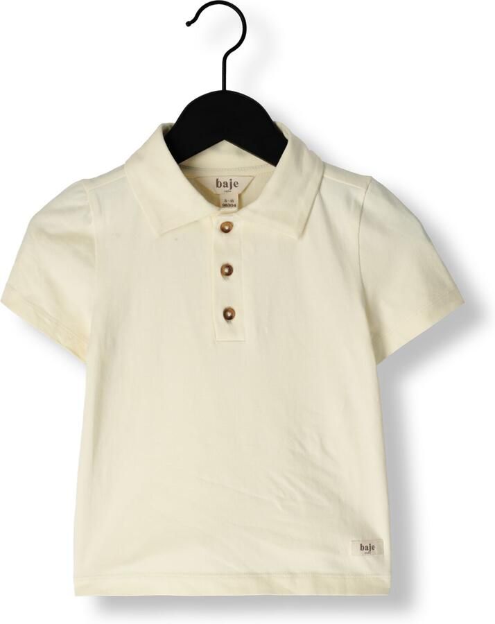 BAJE STUDIO Jongens Polo's & T-shirts Vassal Ecru - Foto 4