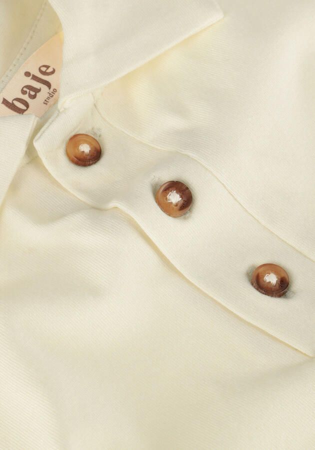 BAJE STUDIO Jongens Polo's & T-shirts Vassal Ecru - Foto 2