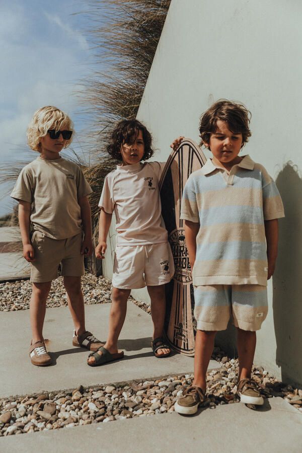BAJE STUDIO Jongens Broeken Seth Zand - Foto 3