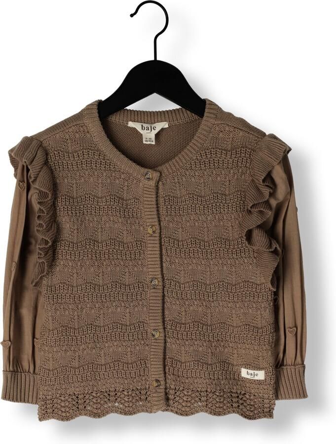 BAJE STUDIO Meisjes Blouses Morgins Bruin - Foto 2