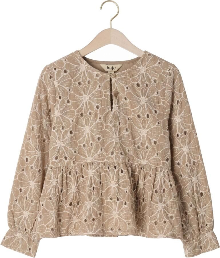 BAJE STUDIO Meisjes Blouses Zazou Beige
