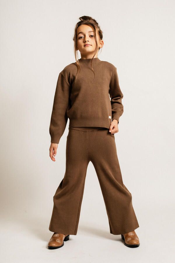BAJE STUDIO Meisjes Broeken Maggia Bruin - Foto 2