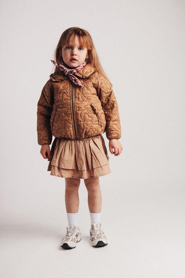 BAJE STUDIO Meisjes Jassen Ayora Camel - Foto 4