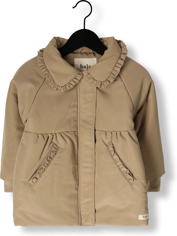BAJE STUDIO Meisjes Jassen Louise Beige - Foto 3