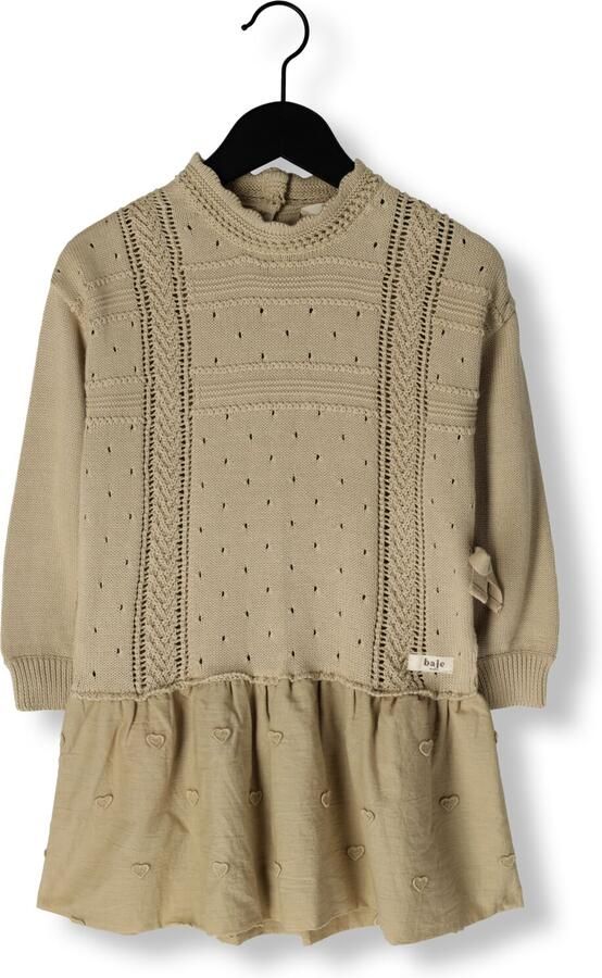 BAJE STUDIO Meisjes Jurken Angi Beige - Foto 3