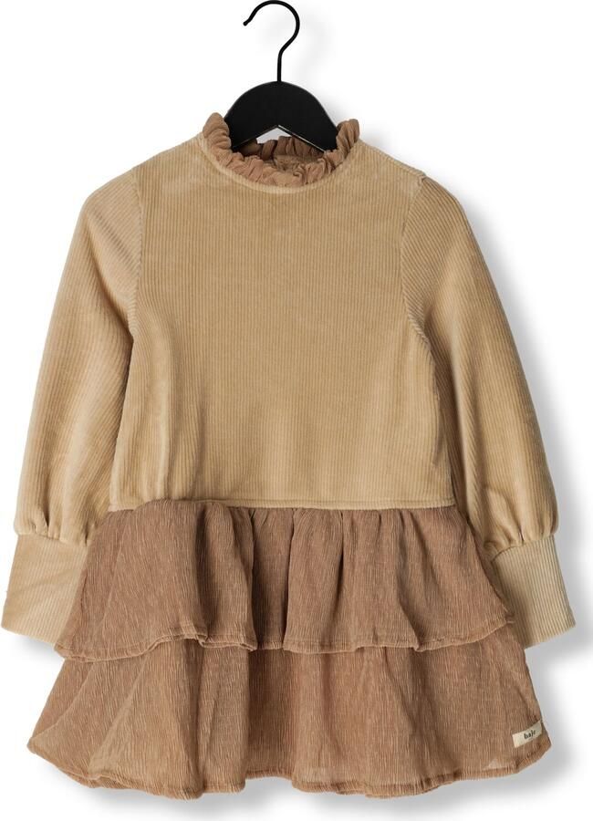 BAJE STUDIO Meisjes Jurken Ayles Camel - Foto 3