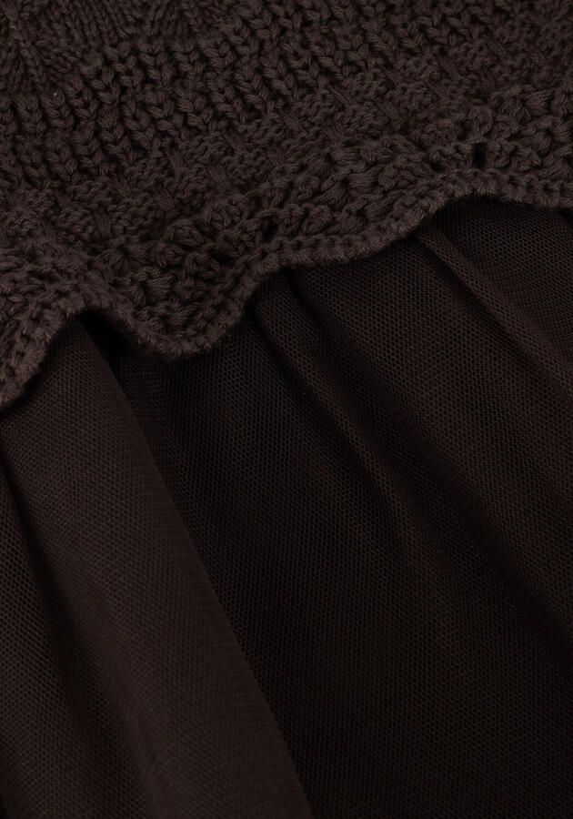 BAJE STUDIO Meisjes Jurken Gemmi Bruin - Foto 3