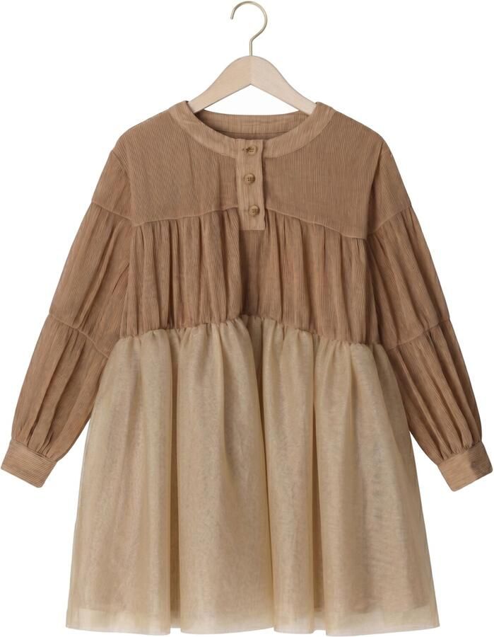 BAJE STUDIO Meisjes Jurken Julia Beige