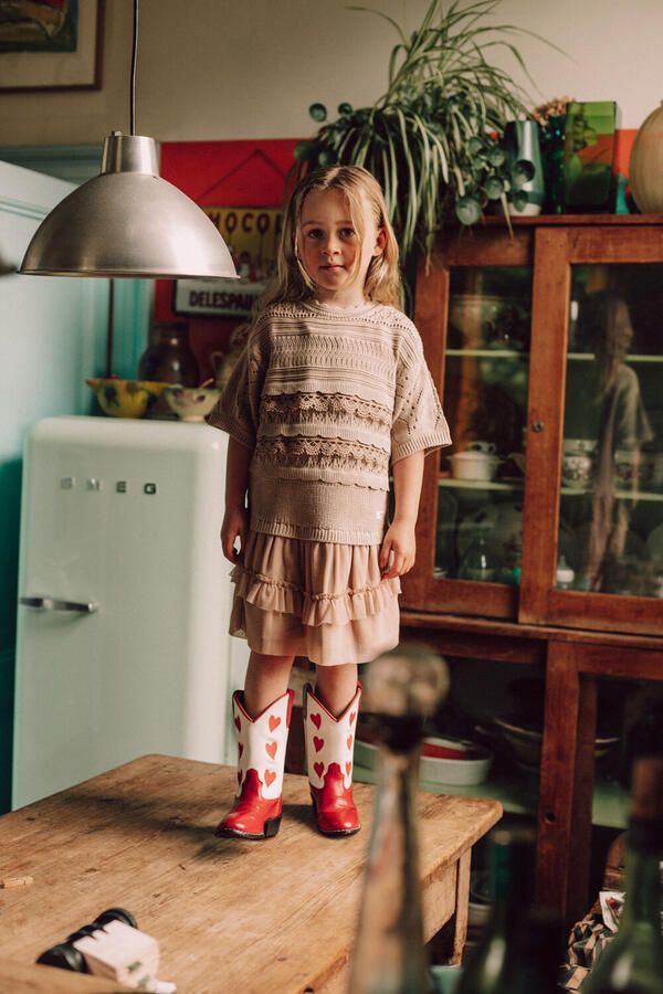 BAJE STUDIO Meisjes Jurken Maia Zand