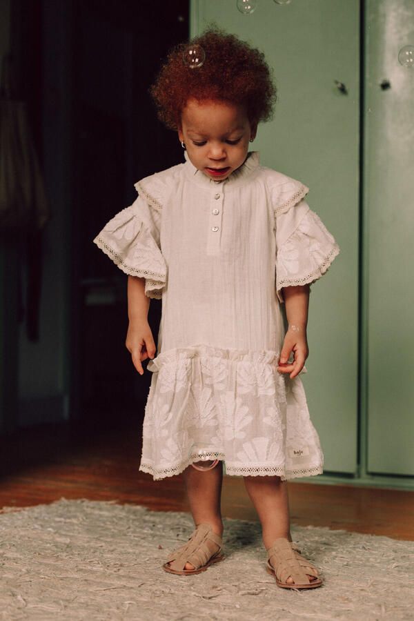 BAJE STUDIO Meisjes Jurken Nova Ecru - Foto 2